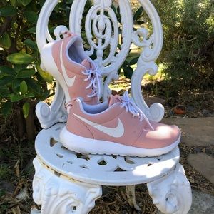 Pink Nike Roshe Running Shoes